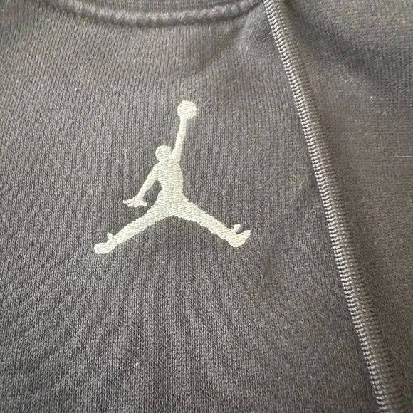 Jordan, Black Brooklyn nets , hoodie men’s medium - Picture 4 of 7